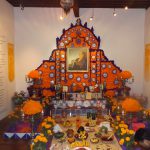 Ofrenda en el Centro Cultural Isidro Fabela
