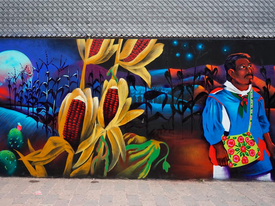 Los murales de la milpa en CDMX: identidad multicolor