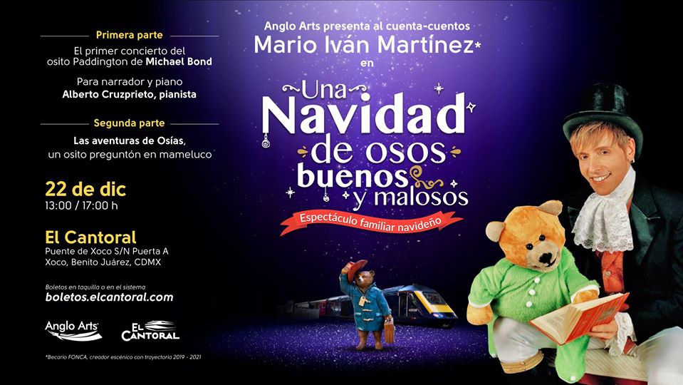 Una Navidad de osos buenos y malosos, un cuento de Mario Iván Martínez