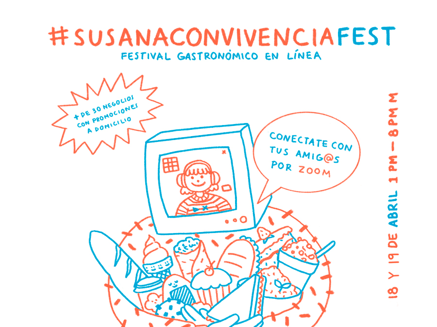 Susana Convivencia Fest: festival gastronómico en línea