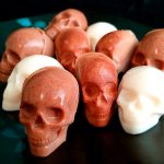 Gomitas de chocolate en forma de calaverita