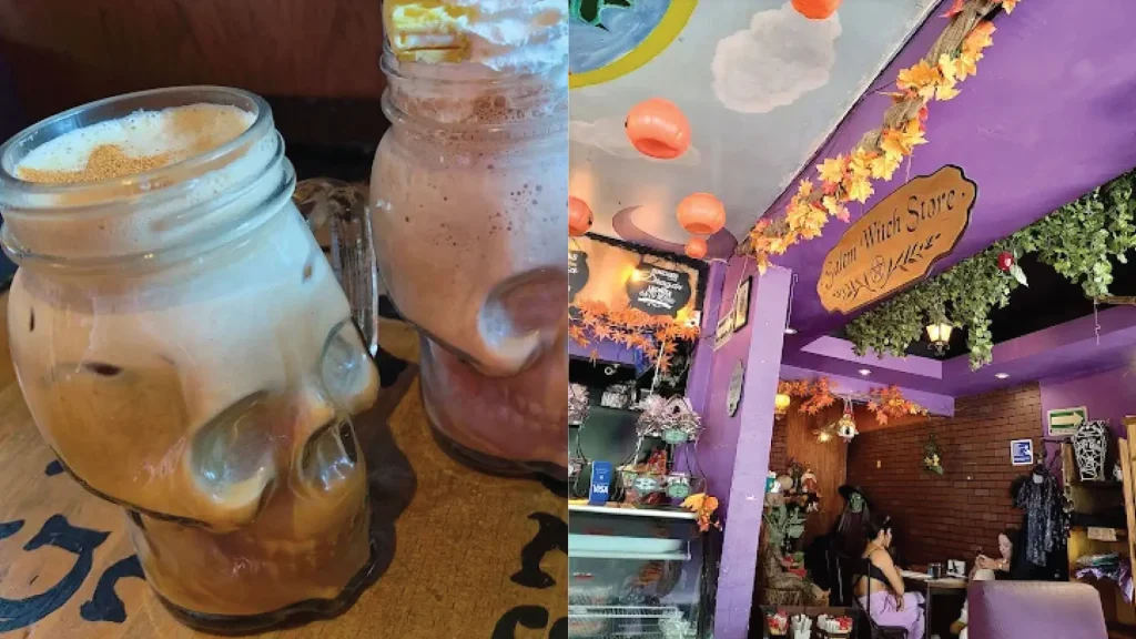 Restaurantes-de-Terror-en-CDMX-tematicos-sustos-halloween-lectura-cartas-tarot-dia-de-muertos-Salem-Witch-Store-and-Coffee.webp