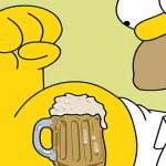 Los Simpsons y la cerveza