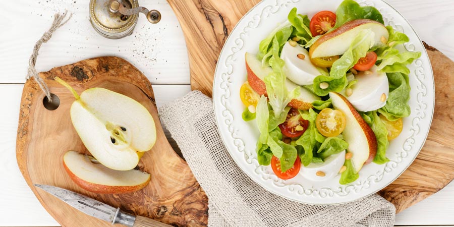 Ensalada de pera con apio