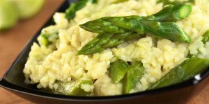 Risotto de espárragos