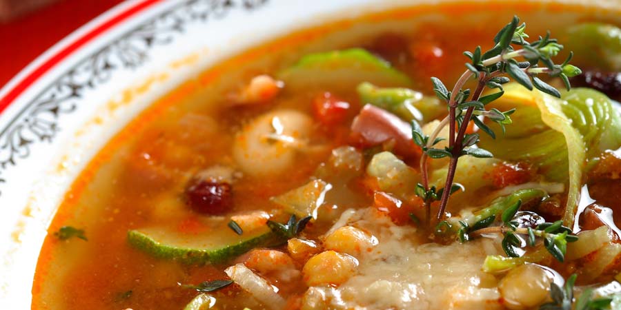 sopa de flor de calabaza