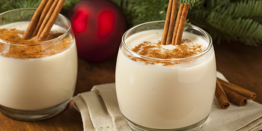 Eggnog navideño