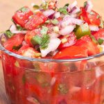 Pico de gallo al mezcal