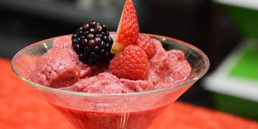 smoothie frutos rojos