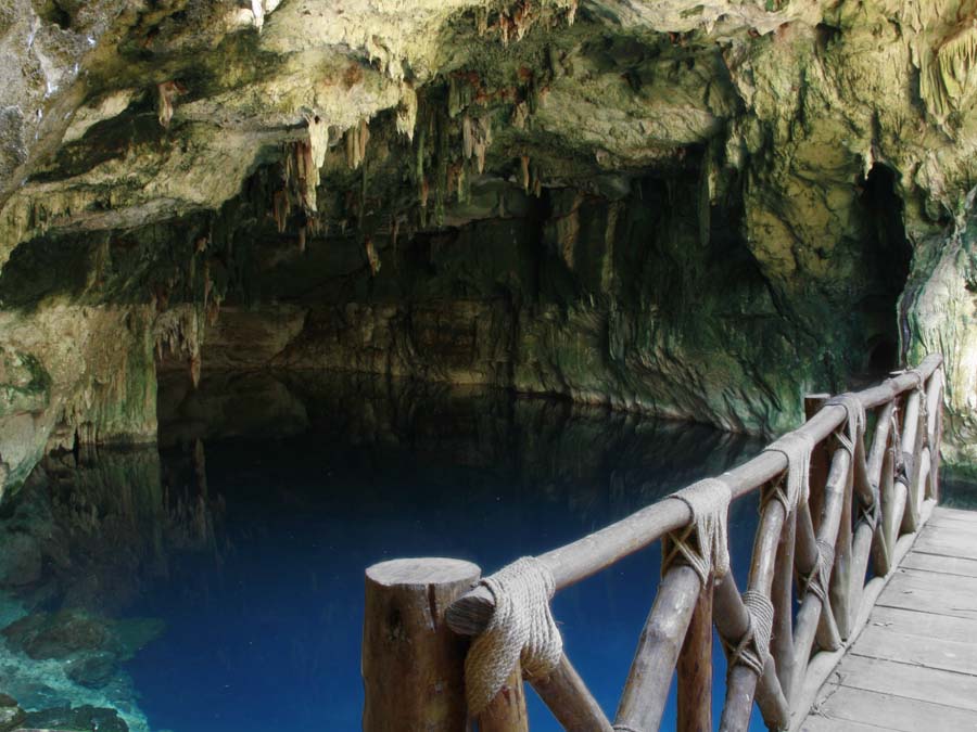 Las grutas en Santa Rosa Xtampac