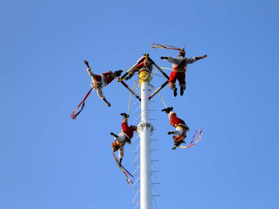 En pleno vuelo