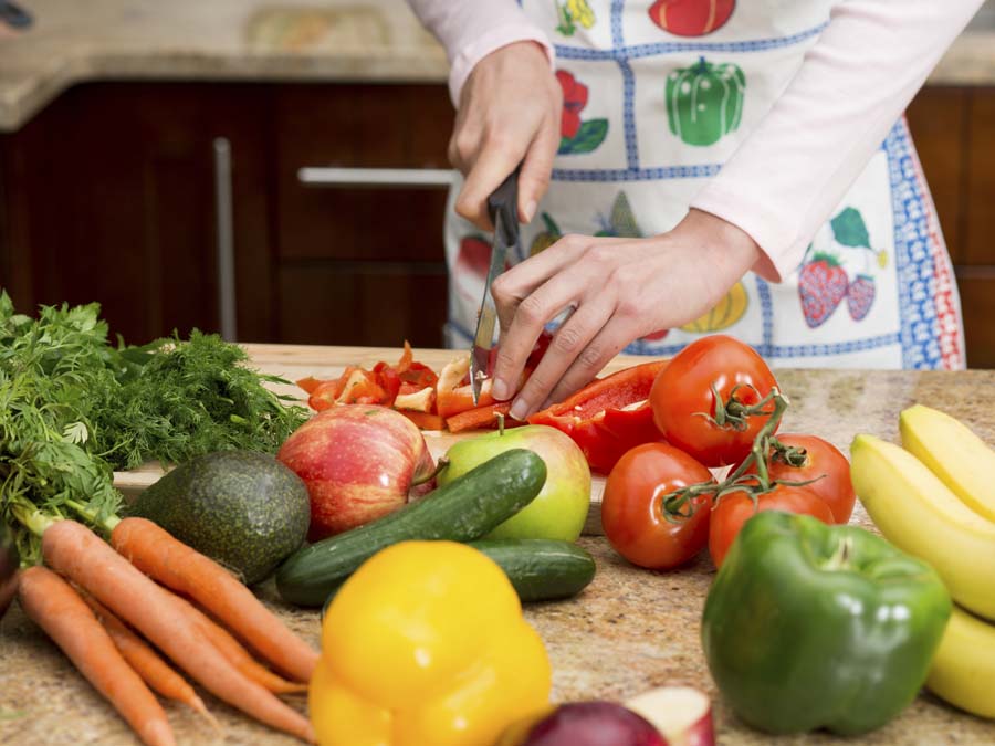 Cocina de manera saludable