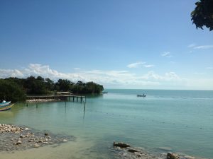 Calderitas, como un balneario natural