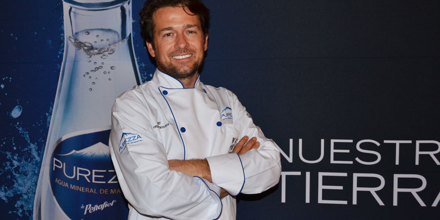 chef eduardo palazuelos y agua purezza