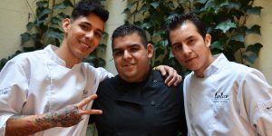 Luis, Andrés y Mauricio: Colombia y México en una cocina