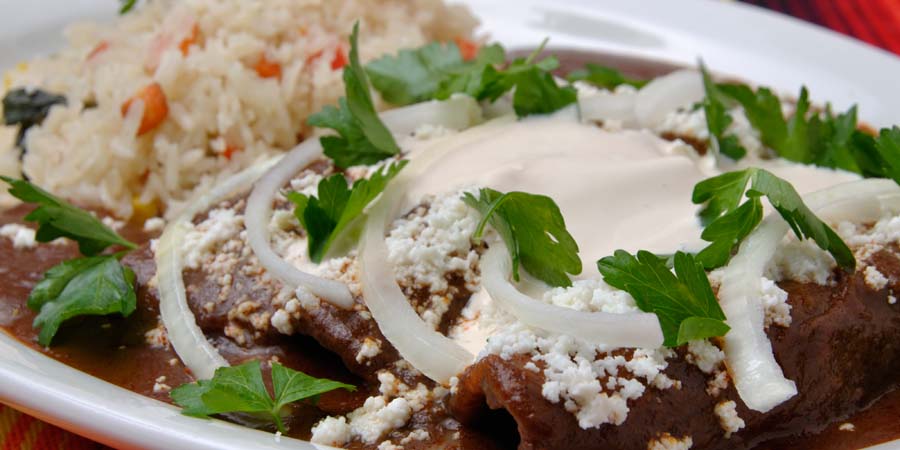 Enchiladas de chileajo