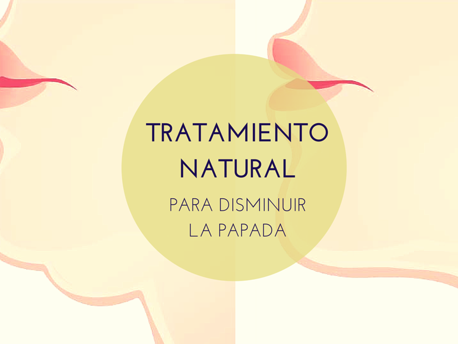 Tratamiento natural para disminuir la papada