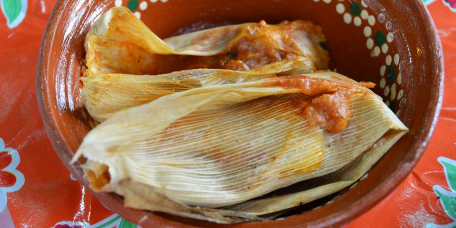 Nacatamales, platillos tradicionales para el Día de Muertos en Michoacán Foto: Mariana Castillo