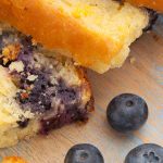 Pan de blueberries