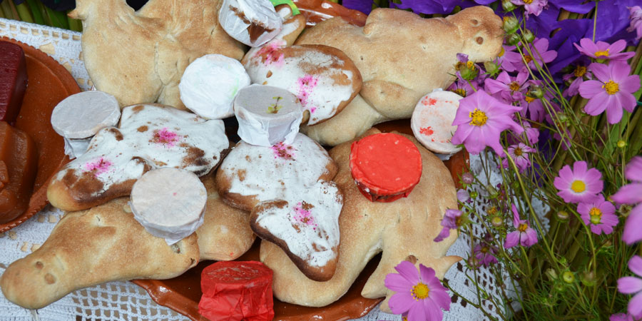 Pan de muerto en Michoacán