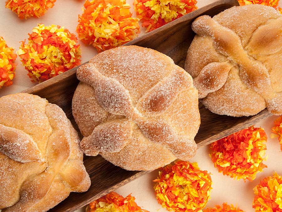 Pan de muerto en México, variedad para celebrar a los difuntos