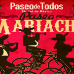 Recorrido en bici por la ciudad vestido de mariachi