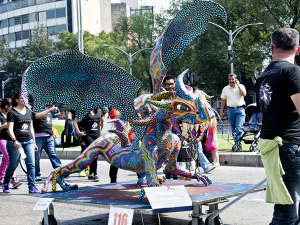 Fin de semana de “Alebrijes Monumentales” en las calles del DF