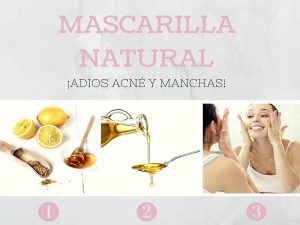 Mascarilla natural: adiós acné y manchas