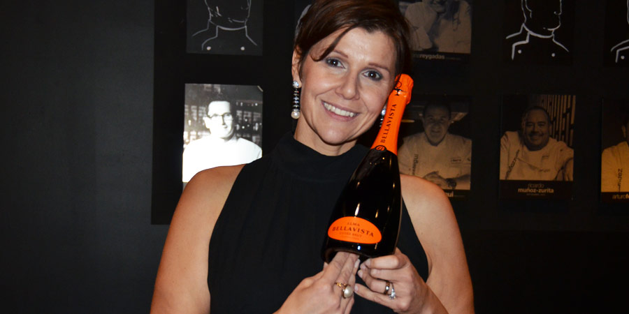 Sara Pedralli, vinos de Franciacorta.