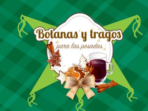 Botanas y bebidas para tus posadas mexicanas