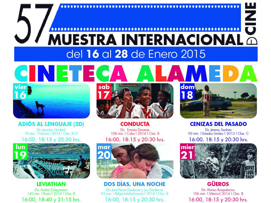 57 Muestra Internacional de cine en San Luis Potosí