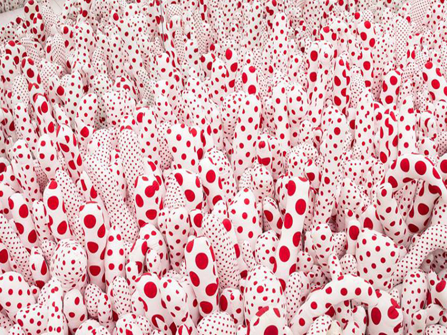 Yayoi Kusama para niños