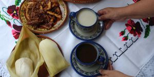 Tamales michoacanos, uchepos y corundas