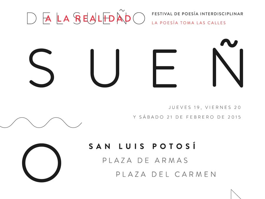 Festival de poesía Interdisciplinaria “Del sueño a la realidad”