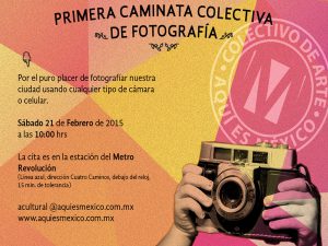 Caminata colectiva de fotografía