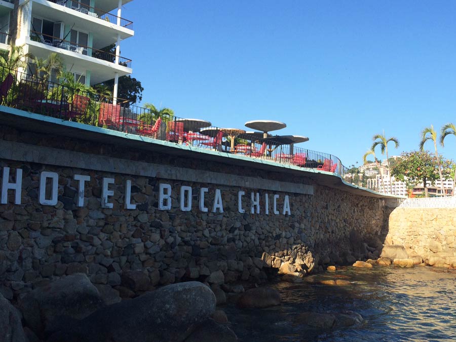 Hotel Boca Chica, reviviendo años dorados en Acapulco