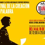 Festival de la creación y la palabra en Coyoacán