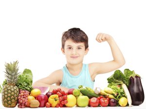 Qué debe comer un niño