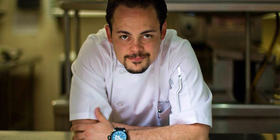 Chef Roberto Alcocer de restaurante Malva en Baja California