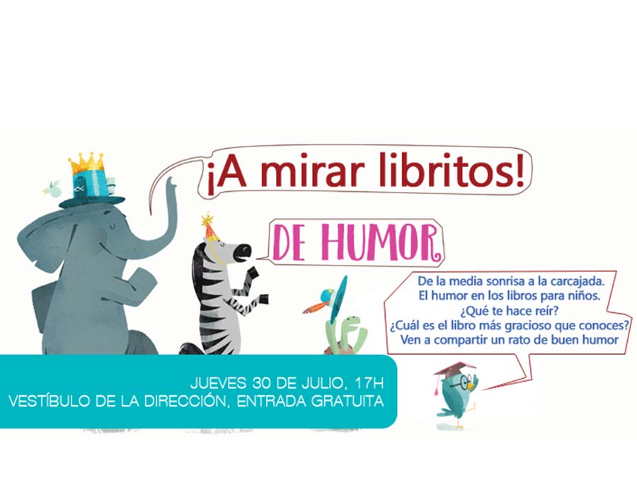 Taller infantil: ¡A mirar libritos! De humor