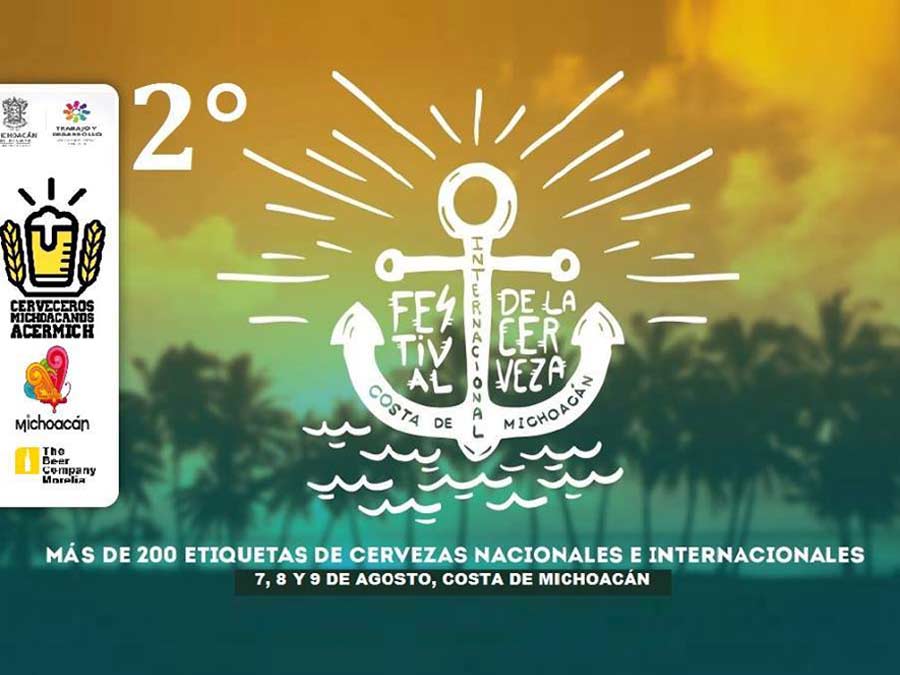 Segundo Festival Internacional de la Cerveza en la costa de Michoacán