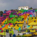 El macro mural de Pachuca, 20 mil metros cuadrados de color