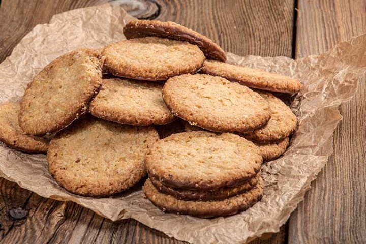 Galletas de avena con almendras