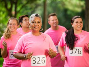 Carrera contra el cáncer de mama en Chetumal