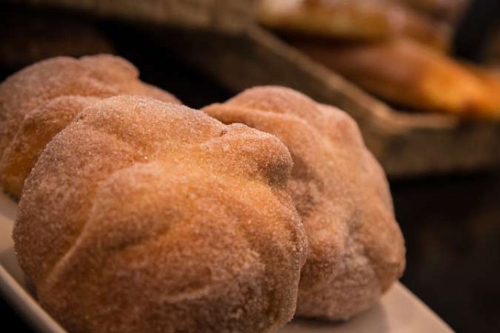 El pan de muerto de lavanda de La Bohême