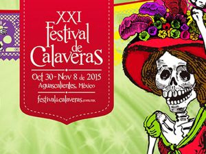 Los niños en el Festival de Calaveras Aguascalientes 2015