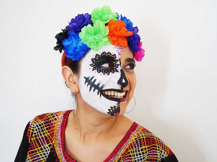 Maquíllate como catrina