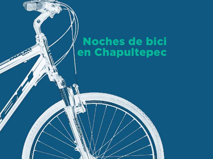 Noches de bici en Chapultepec