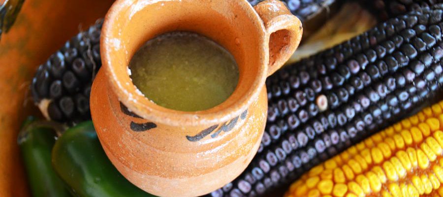 Chileatole de pollo