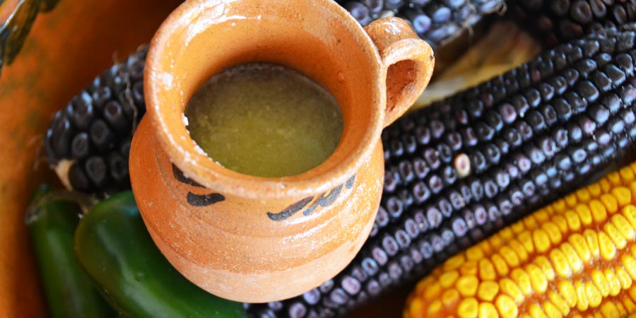 Chileatole de pollo